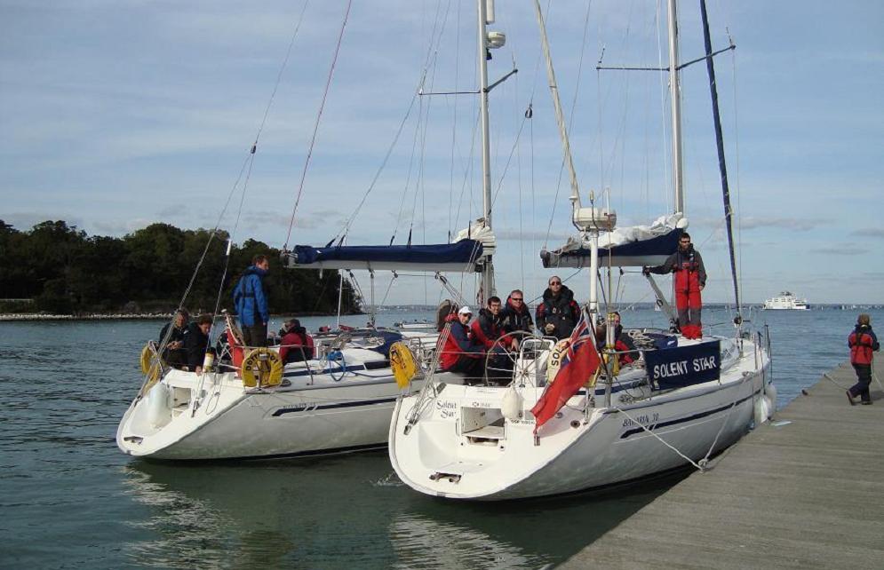 sailing boat hire stag do